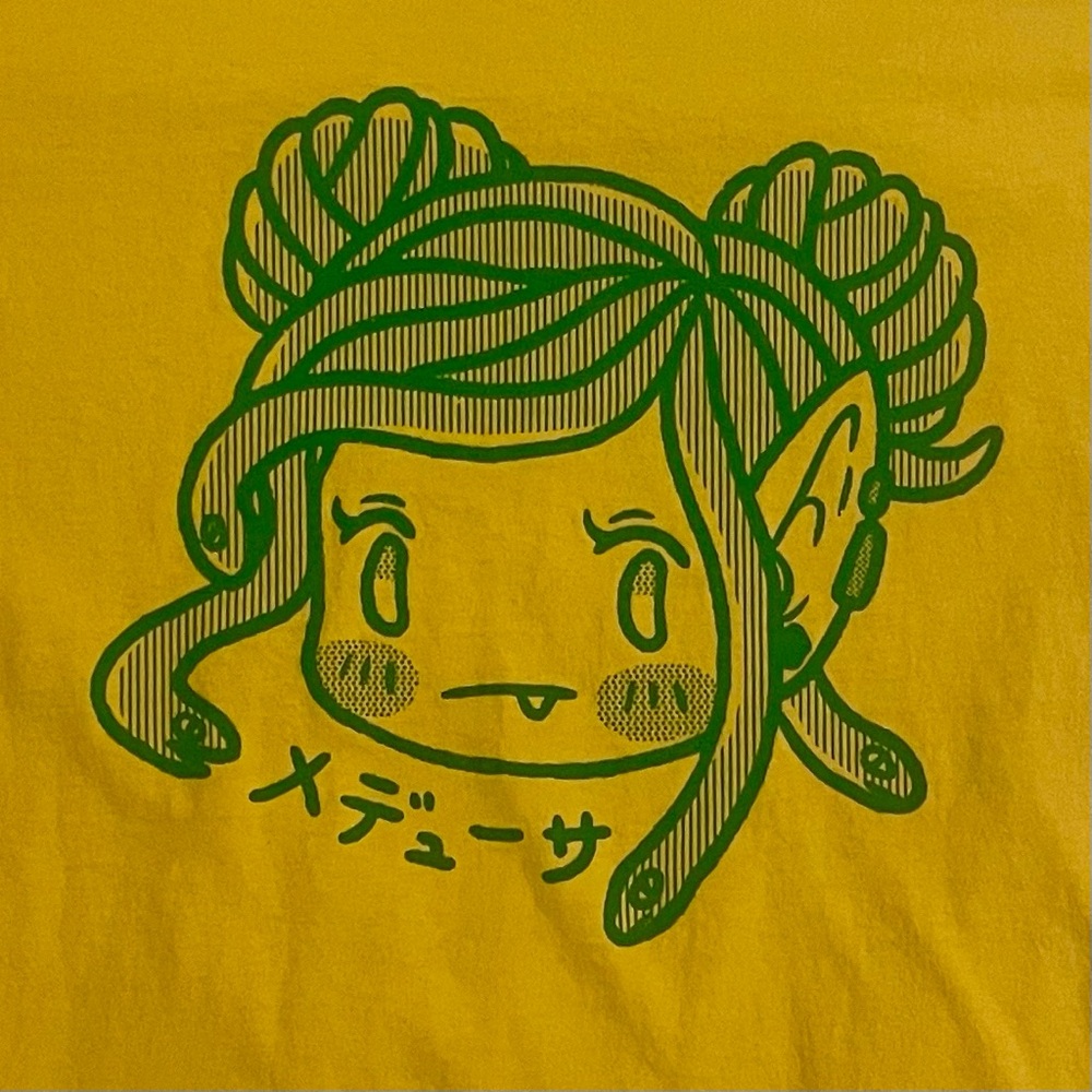 Bright Anime Ringer Tee Size Men’s Medium